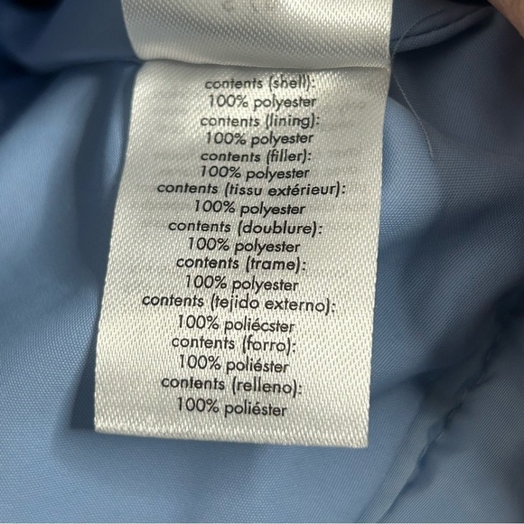 NWT WEWOREWHAT Snap Off Sleeve Puffer Jacket in Blue Bell - Picture 13 of 16